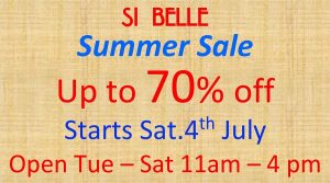 Si Belle women's clothing boutique Summer Sale up to 70% off